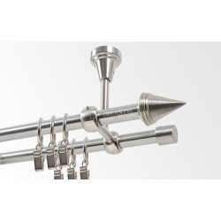 Kovová garnýž Efekt-nerezová oceľ Ø 16 mm - Stizok inner