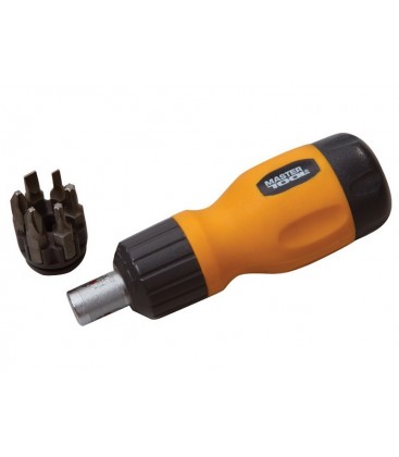 Šroubovák 2-IN-1 MASTERTOOL PH2/SL6 75 mm 40-0177