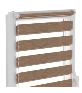 Roleta Den a Noc Delux Plus série Royal Brown DN22