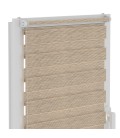Roleta Den a Noc Delux Plus série Caramel Sand DN31