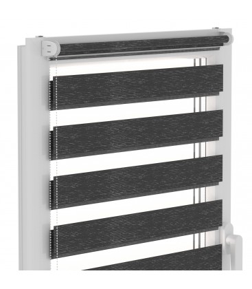 Roleta Den a Noc Delux Plus série Luxury Ebony DN32