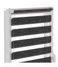 Roleta Den a Noc Delux Plus série Graphite Black DN33
