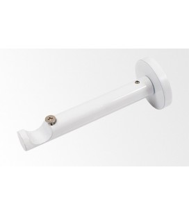 Držák jednoduchý simple ø 19 bílý, krátký