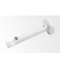 Držák jednoduchý simple ø 19 bílý, krátký