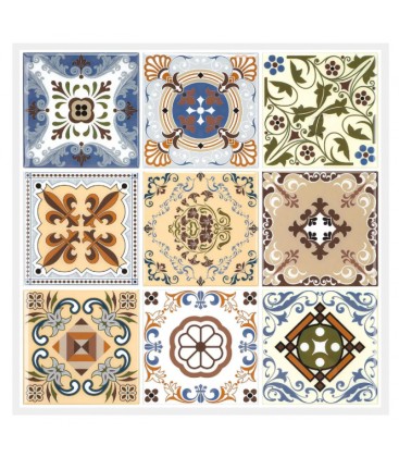 Samolepící PVC dlaždice 3D-1105 30,5×30,5 cm (4 ks v balení)