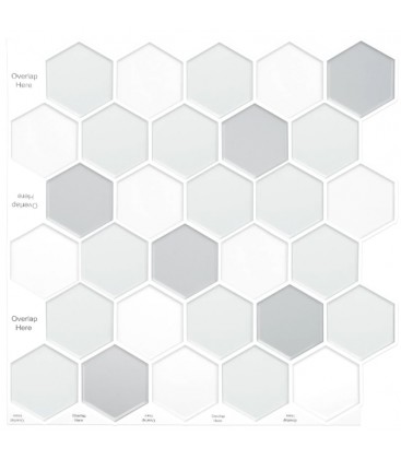 Samolepící PVC dlaždice 3D-1175 30,5×30,5 cm (4 ks v balení)