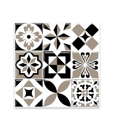 Samolepící PVC dlaždice 3D-1104 30,5×30,5 cm (4 ks v balení)