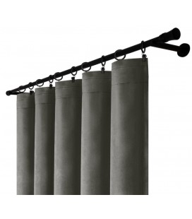 Sametový záves s riasicí páskou 